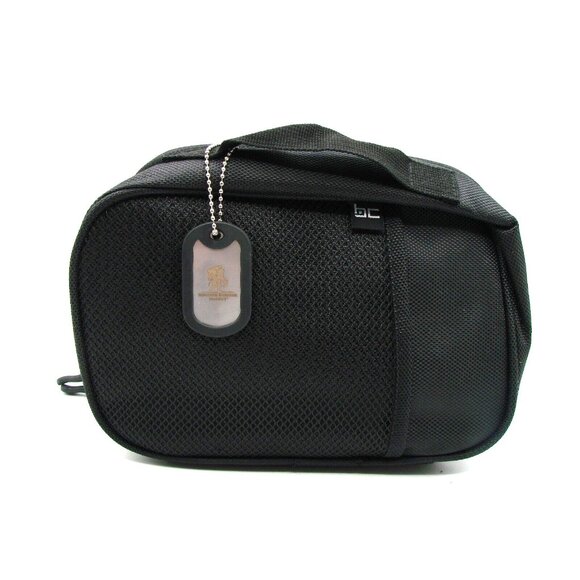 Basecamp Toiletry Tech Travel Bag Organizer Black Zip Around Wounded Warrior NEW - Picture 1 of 15